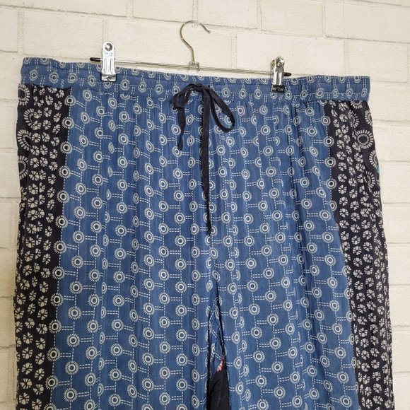 Johnny Was Maera Wide Leg Flowy Drawstring Waist Floral Pants - Picture 3 of 7